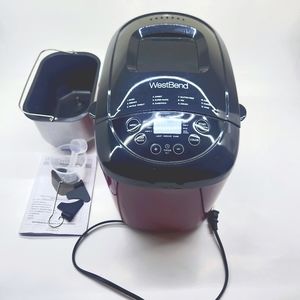 West Bend Hi- rise bread maker programmable , dual blade, 3lb.